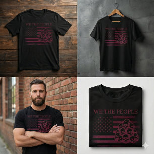 Herren We The People American Flag T-Shirt