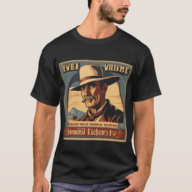 Herrenaltergeweih-Poster-T - Shirt - Classic Retro (Vorderseite)