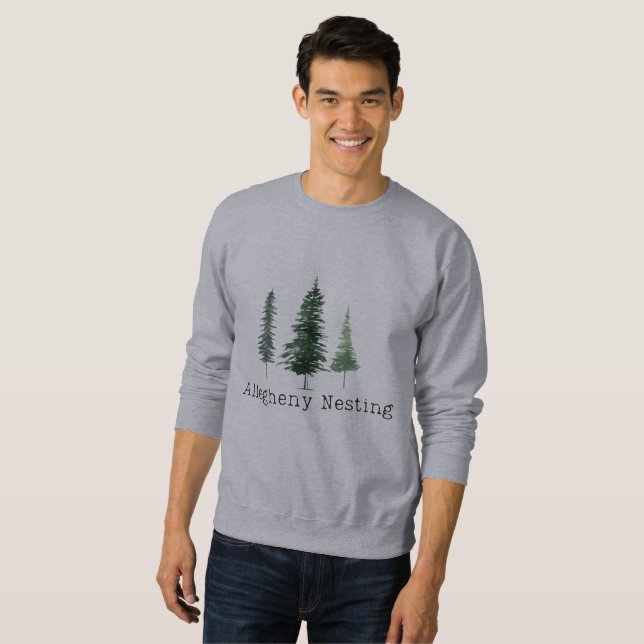 Herrencrewneck Allegheny Nesting Sweatshirt (Vorne ganz)