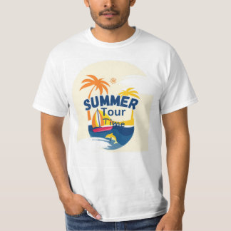 Herrendesignertrikot, Summar Tour, Hemd, Farbton T-Shirt