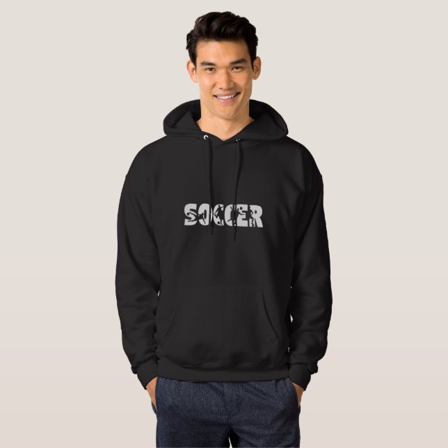 Herrenfußball Hoodie (Vorne ganz)