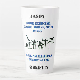 Herrengymnastik Latte Tasse