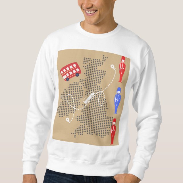 Herrenhemd Sweatshirt (Vorderseite)