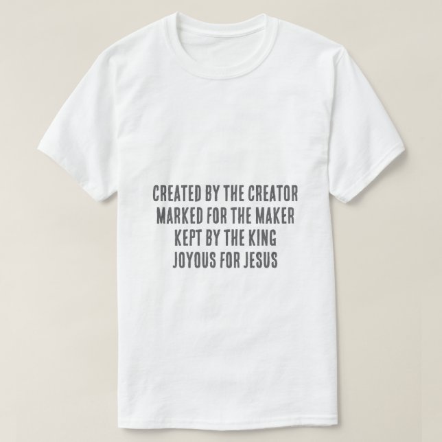 Herrenhemd T-Shirt (Design vorne)