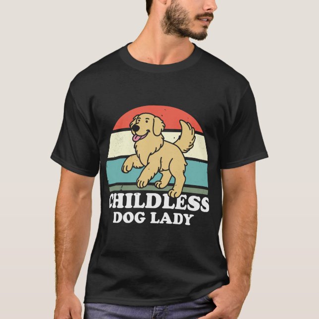 Herrenlose Hundedame T-Shirt (Vorderseite)