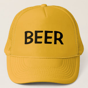 Herrenmode Baseball Neuheit BIER Truckerkappe