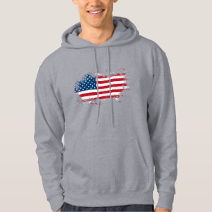 Herrenpatriotischer Hoodie