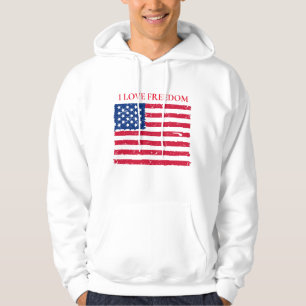 Herrenpatriotischer Hoodie