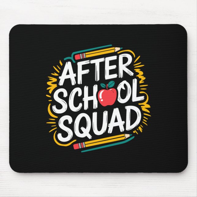 Herrenprogramm nach der Schule unterrichten und Te Mousepad (Vorne)