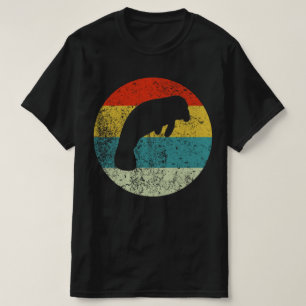 Herrenretro Vintage Silhouette 70er T-Shirt