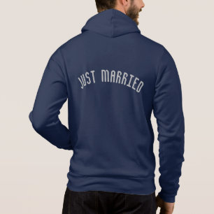 Herren's Just Married Hoodie