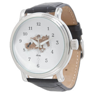Herrenuhr : Das Rennen ist an Armbanduhr