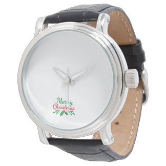 Herrenuhr mit Weihnachtsdesign  Armbanduhr