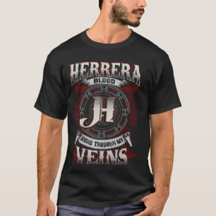 Herrera Familienname läuft durch meine Adern T-Shirt
