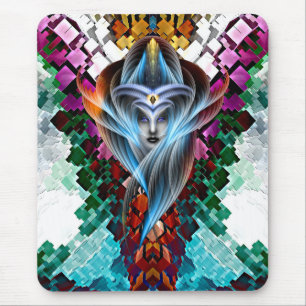 Herrin der Cuboid Mousepad
