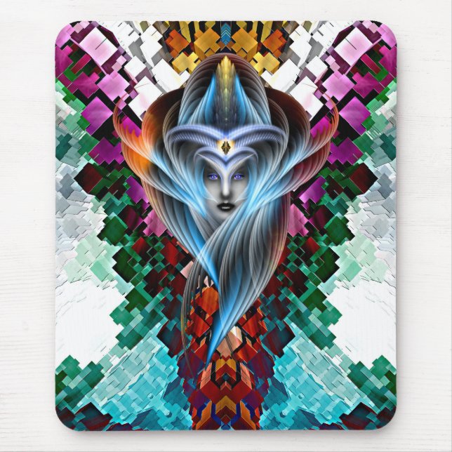 Herrin der Cuboid Mousepad (Vorne)