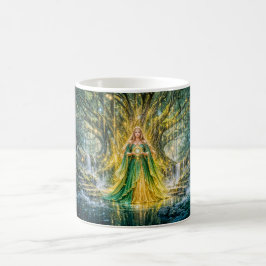 Herrin unter dem Weltenbaum – Fantasy Magie Ar Kaffeetasse