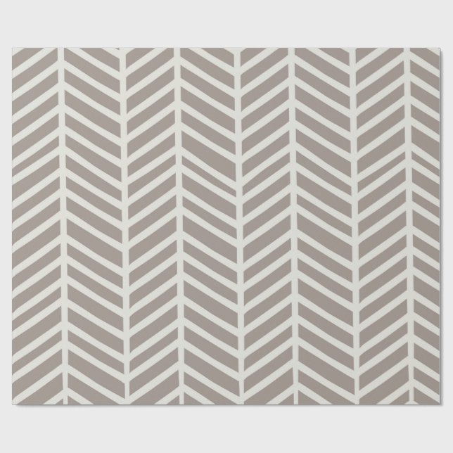 Herringbone Geschenkpapier (Flach)
