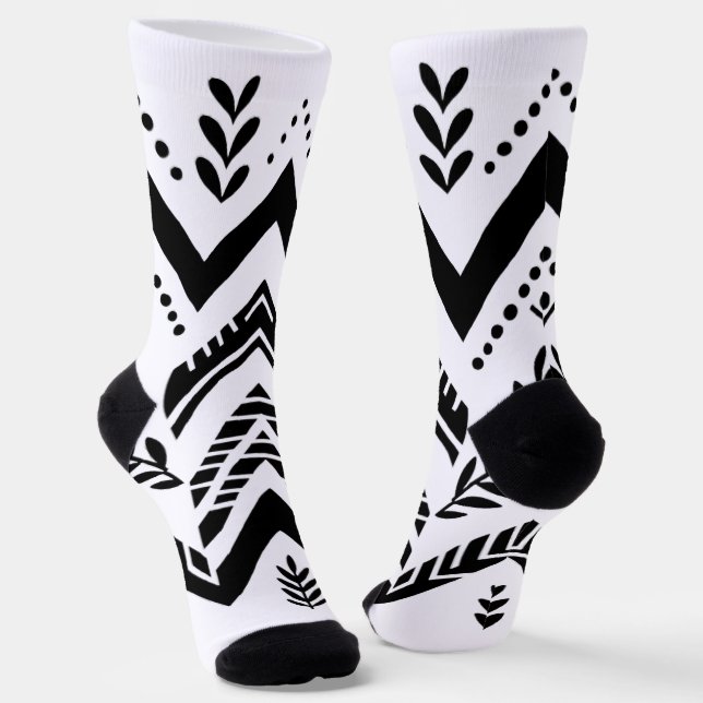 Herringbone Harmony Socken (Gewinkelt)