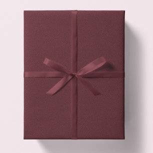 Herringbone tweed tief rot Weihnachtsfeiertag Geschenkpapier