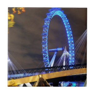 Herrlich! Millennium Wheel London Fliese