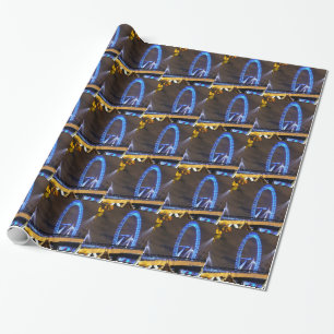 Herrlich! Millennium Wheel London Geschenkpapier