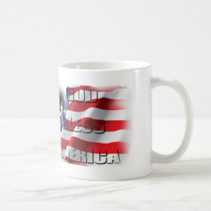 Herrlich Patriotic Gott segne Amerika Tasse