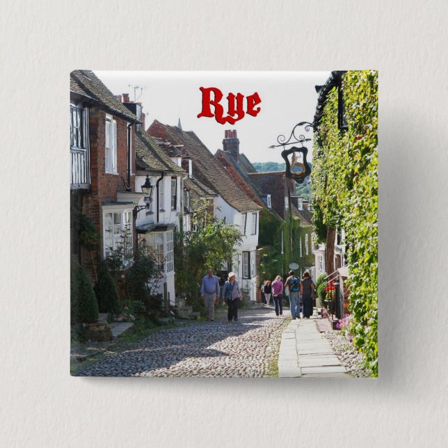 Herrlich! Rye England Button (Vorderseite)