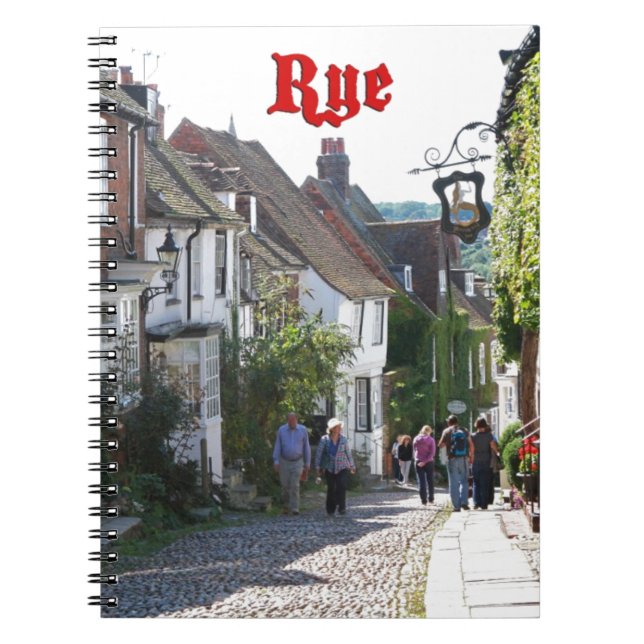 Herrlich! Rye England Notizblock (Vorderseite)