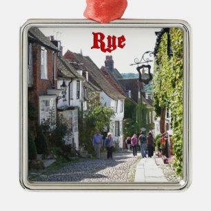 Herrlich! Rye England Silbernes Ornament