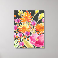 Herrliche Ansammlung - Rosa und orange Blume