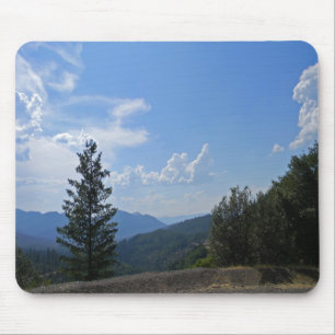 Herrliche Aussicht auf das Hayfork-Tal... Mousepad