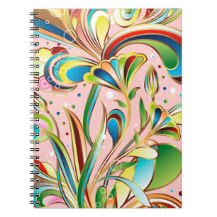 Herrliche Blume Notizblock