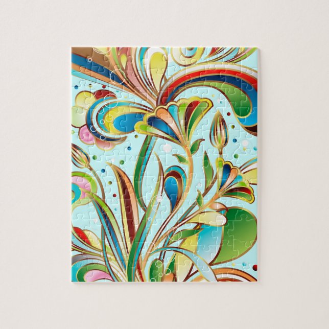 Herrliche Blume Puzzle (Vertikal)