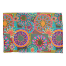 Herrliche farbenfrohe Exotic Pillowcase