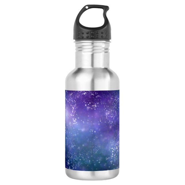Herrliche Galaxie Edelstahlflasche (Vorderseite)