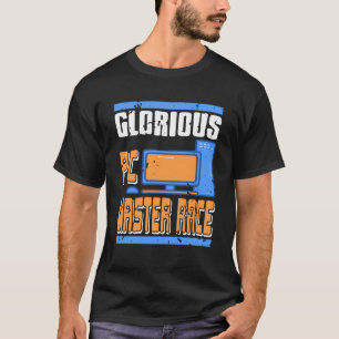 Herrliche Gaming-Ausrüstung Gamer-Computer-Enthusi T-Shirt