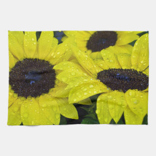 HERRLICHE GARTEN-SONNENBLUMEN HANDTUCH