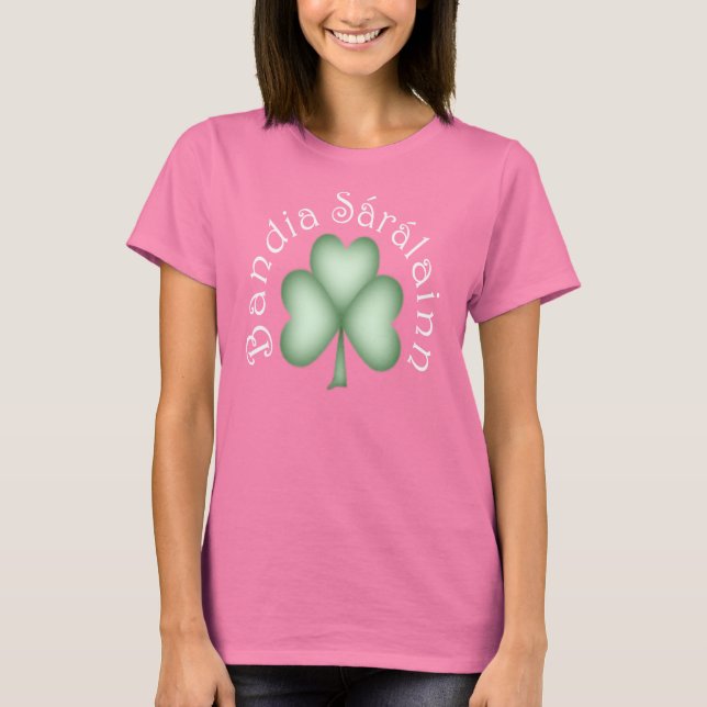 Herrliche Göttin (gälisch) T-Shirt (Vorderseite)