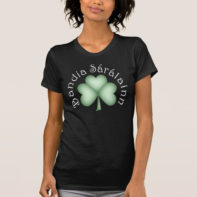 Herrliche Göttin (Gälisch) T-Shirt (Vorderseite)
