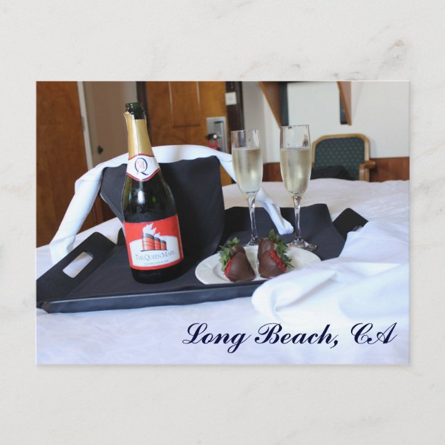 Herrliche Long Beach Postcard! Postkarte (Vorderseite)