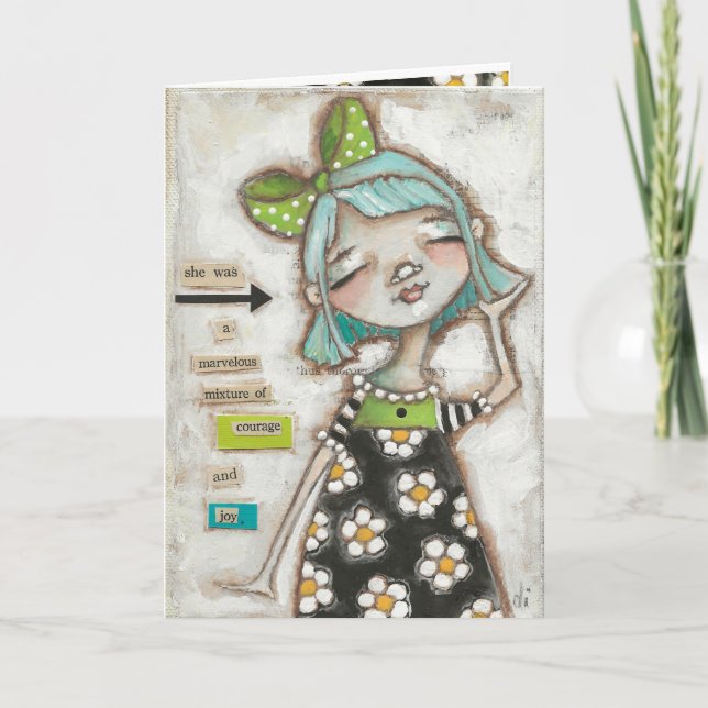 Herrliche Mischung - Muttertagskarte Karte (Vorderseite)