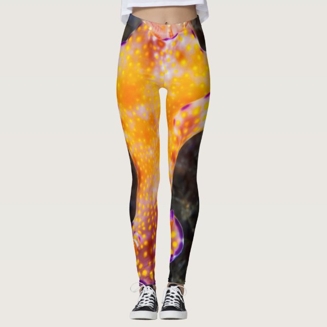 Herrliche Nudibranch Leggings (Vorderseite)