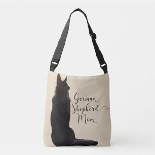 Herrliche Schäferhund-Mama Tragetaschen Mit Langen Trägern