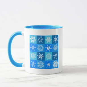 HERRLICHE SCHNEEFLOCKEN TASSE
