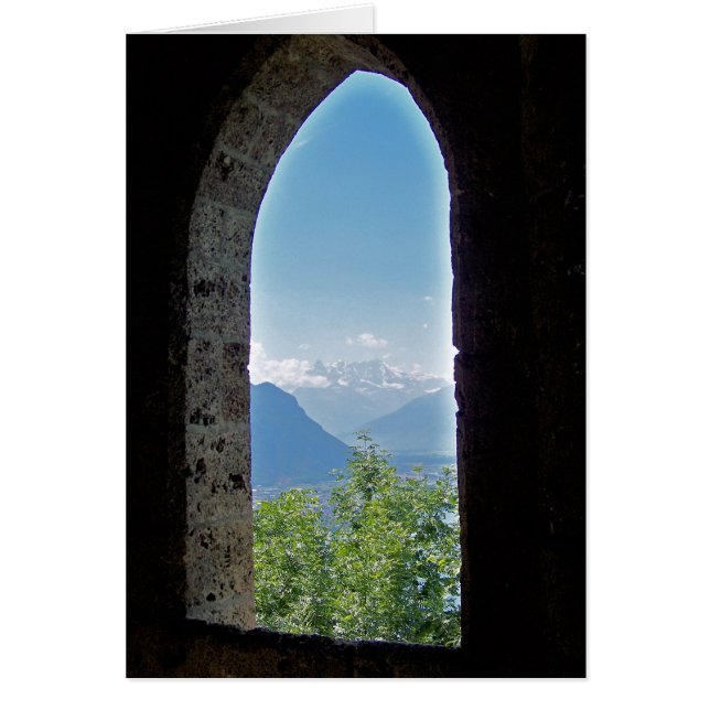 herrliche Schweizer Bergsicht (Vorne)