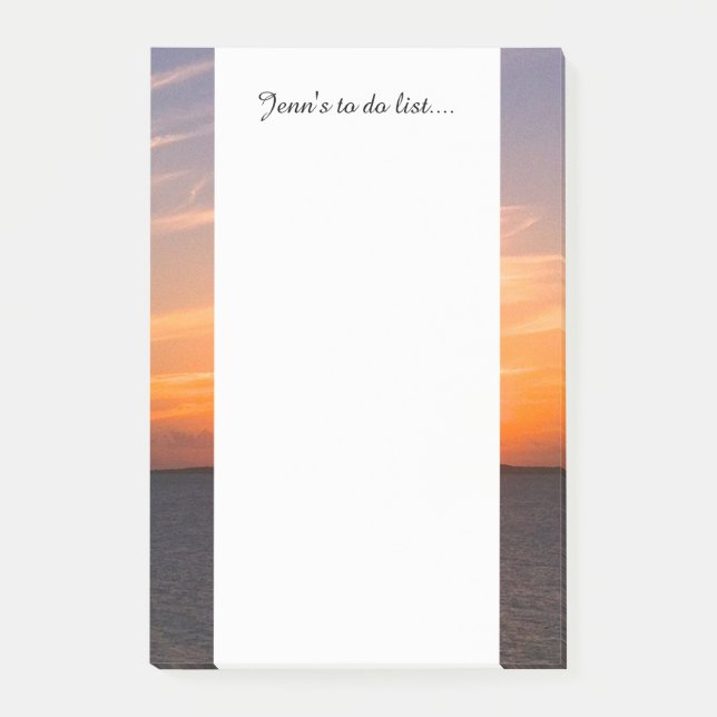 Herrliche Türken des Sonnenuntergang-| und Post-it Klebezettel (Vorderseite)