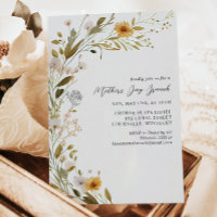 Herrliche Wildblume Botanischer Muttertag Brunch