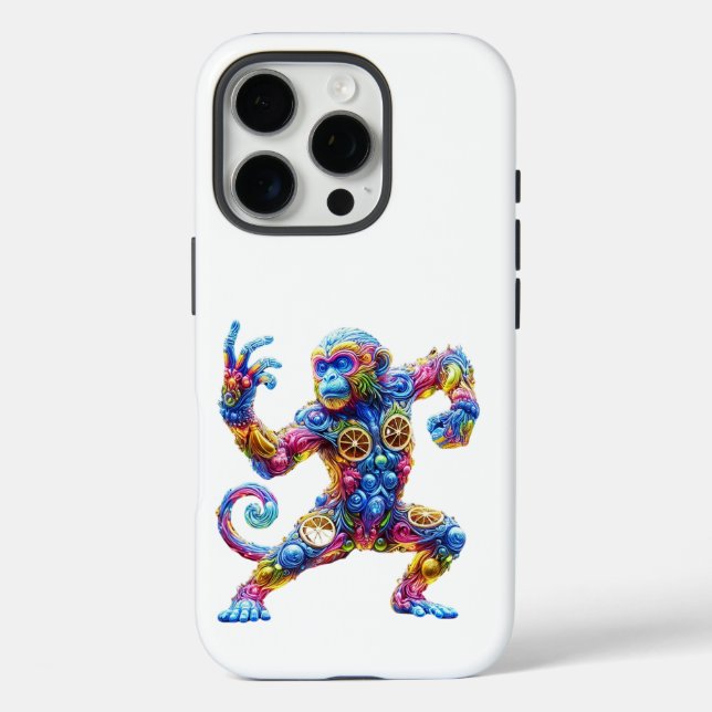 Herrlicher Affenstil Case-Mate iPhone Hülle (Rückseite)