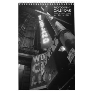 Herrlicher B&W Foto-Kalender (SF Abdeckung) - Kalender